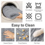 hyha Couch Cover for Dogs, Washable Non Slip Plush Flannel Sofa Protector