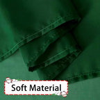 SpaceDresser Foliage Green Sheer Curtains 4 Panels Rod Pocket Semi-Sheer Curtain 96 Inches Long Light Filtering Voile Window Drapes for Bedroom Living Room Kitchen, Each 52W x 96L