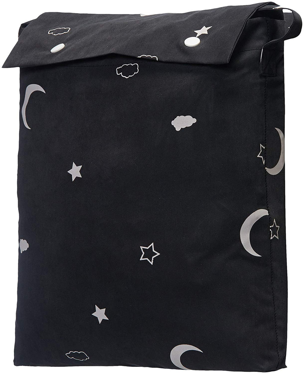 Amazon Basics Portable Room Darkening Blackout Curtain Shade with Suction Cups, Noise Reduction, 50"W x 78"L, Moon and Stars, 1-Pack