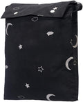 Amazon Basics Portable Room Darkening Blackout Curtain Shade with Suction Cups, Noise Reduction, 50"W x 78"L, Moon and Stars, 1-Pack