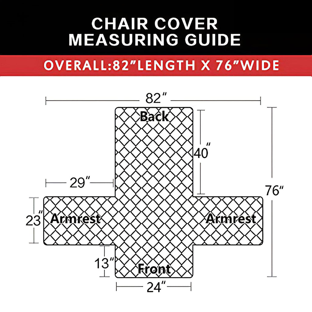 Easy-Going Chair Sofa Slipcover Reversible Sofa Cover Water Resistant Couch Cover Furniture Protector Cover with Elastic Straps for Pets Kids Children Dog Cat (Chair, Green/Christmas Red)
