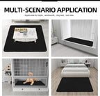 Easy-Going Sectional Couch Covers for Dogs L Shape Sofa Cover Reversible Sofa Slipcover Chaise Lounge Cover Furniture Protector Cover for Pets Dog Cat (42 x 52 inches, Black/Black)