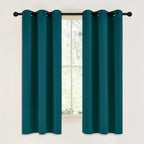 NICETOWN Grey Blackout Curtains for Bedroom 42" Wide x 63" Long 2 Panels