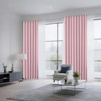 CUCRAF Light Pink Blackout Curtains Customize, Rod Pocket Room Darkening Curtain for Bedroom Living Room, Thermal Insulated Window Drapes 1 Panel (Custom Size, Color)