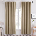 Deconovo Blackout Curtains for Bedroom, Living Room Curtains 95 Inches Long
