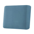 H.VERSAILTEX Super Stretch Individual Seat Cushion Covers Sofa Covers Couch Cushion Covers Slipcover Sets Thick Jacquard Textured Twill Fabric (1 Piece Chair Cushion Cover, Dusty Blue)