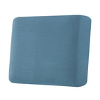 H.VERSAILTEX Super Stretch Individual Seat Cushion Covers Sofa Covers Couch Cushion Covers Slipcover Sets Thick Jacquard Textured Twill Fabric (1 Piece Chair Cushion Cover, Dusty Blue)