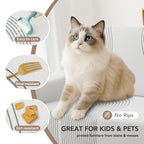 KaviKon Couch Cover for Sofa, Boho Sofa Covers Washable 3 Cushion for Dogs
