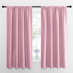 NICETOWN RV Blackout Curtains for Camper Windows, Rouge Pink, 29" Wide by 50" Long, 2 PCs, Short Blackout Curtains & Drapes, Thermal Insulated Blackout Curtain Panels for Kids Room, Play Room