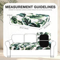 hyha 12Pcs Patio Cushion Covers, Stretch Outdoor Couch Cushion Covers