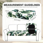 hyha 12Pcs Patio Cushion Covers, Stretch Outdoor Couch Cushion Covers