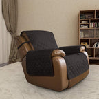 Easy-Going Oversized Recliner Chair Cover Reversible Sofa Cover Water Resistant Couch Cover Furniture Protector with Elastic Straps for Pets Kids Dog Cat (Oversized Recliner, Chocolate/Chocolate)