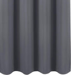LEMOMO Blackout Curtains 42 x 95 inch/Dark Grey Curtains Set of 2 Panels/Thermal Insulated Room Darkening Bedroom Curtains