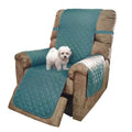 U-NICE HOME Reversible Recliner Chair Covers, Blue/Beige