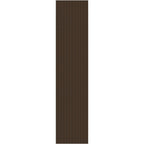 KOZYFLY Long Runners for Hallways 2.6x12 ft Washable Kitchen Runner Non Slip Rubber Backed Hallway Rugs Cotton Entryway Runner Rug Floor Carpet for Indoor Hall, Backdoor, Kitchen, Reddish Brown/Coffee