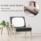 Outdoor Cushion Covers Set,8PCS Patio Furniture Couch Seat Slipcovers, Replacement for Sofa Sectional Chair(Cover，Only)