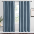 NICETOWN Cappuccino Blackout Curtains for Kitchen 55" w x 78" L 2 Panels