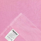 SpaceDresser Basic Rod Pocket Sheer Voile Window Curtain Panels Pink 1 Pair 2 Panels 52 Width 90 Inch Long for Kitchen Bedroom Children Living Room Yard（Pink, 52W x 90L）