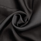 SpaceDresser Sheer Voile Window Treatment Rod Pocket Curtain Panels for Kitchen Bedroom Living Room Drapes Sunlight Filtering Privacy Semi Home Decor Assorted (Black, 52 W x 45 L)