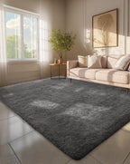 Ophanie 6x9 Area Rugs,Upgrade Non-Slip Fluffy Soft Rugs for Living Room,Large Shag Ivory Fuzzy Plush Rug,Shaggy Big Carpets for Bedroom,Kids Boys Girls Dorm Nursery Decor with Over 99 pcs Pile fibers