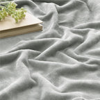 BEDELITE Fleece Blanket Light Grey Throw Blankets for Couch & Bed, Luxury Plush Cozy Fuzzy 60x80 inches, Super Soft Warm Lightweight Throw for Travel Camping