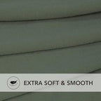 PureFit Super Stretch Sofa Slipcover – Spandex Non Slip Soft Couch Sofa Cover, Washable Furniture Protector with Non Skid Foam and Elastic Bottom for Kids, Pets (Oversized Loveseat, Greyish Green)