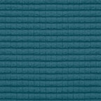 Easy-Going Stretch Individual Loveseat Couch Cushion Cover Sofa Cushion Furniture Protector Sofa slipcover Soft Flexibility with Elastic Bottom (2-Piece Loveseat Cushion Cover, Peacock Blue)