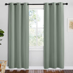 NICETOWN Navy Blackout Curtains for Kid's Room 42" Wide x 78" Long 2 Panels