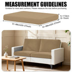 DREAHOTEXTIL 4Pcs Outdoor Cushion Covers, Elastic Patio Cushion Covers