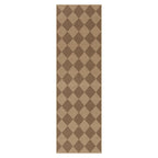 Lahome Checkered Easy Runner Rug, 2x8 Carpet Runners for Hallway 8ft Non Slip Washable Rug for Entryway Indoor, Checkerboard Nature Indoor Outdoor Carpet for Entry Laundry.