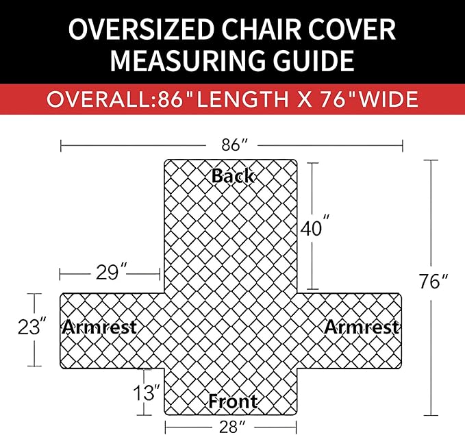 Easy-Going Reversible Couch Cover, Oversized Chair, Chocolate/Ivory