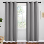 NICETOWN Navy Blackout Curtains for Kid's Room 42" Wide x 78" Long 2 Panels