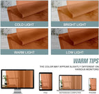 Orange Sheer Curtains for Window 72 inches Long 2 Panels Set, Soft Airy Modern Light Filtering Sheer Curtains for Living Room Bedroom, Dual Rod Pocket Solid Window Drapes, 2x42Wx72L inches