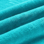 BEDELITE Fleece Blanket Teal Throw Blanket for Couch & Bed, Luxury Plush Cozy Fuzzy Blanket 50" x 70", Super Soft Warm Lightweight Fall Throw Blanket for Travel Camping