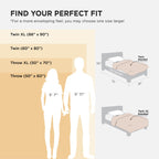 Bedsure Soft Twin XL Blanket for Bed Dorm Frost Gray 66"x90"