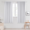 Deconovo Blackout Curtains for Bedroom, Living Room Curtains 63 Inches Long