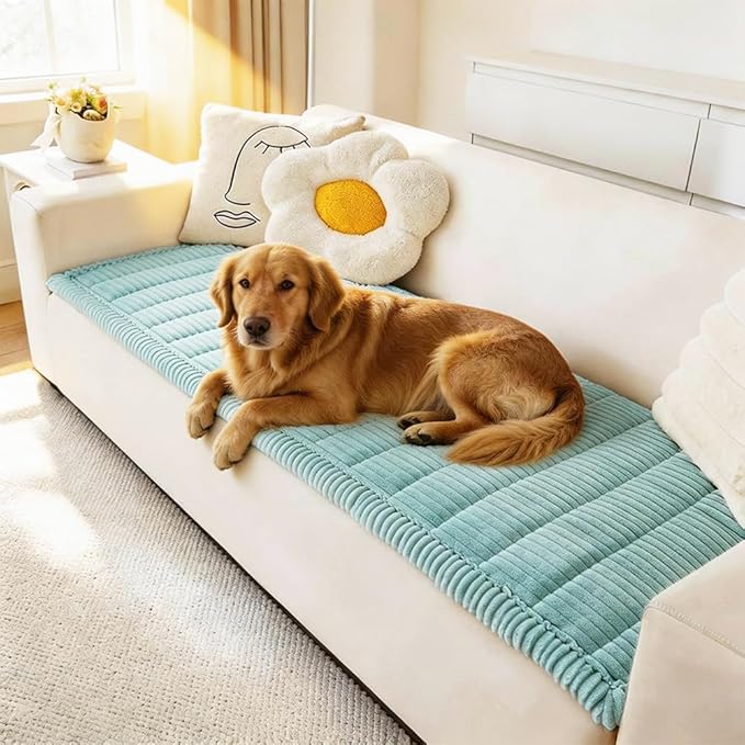 Awjcsv Couch Covers for Dogs Washable, Non Slip Sofa Protector Pet Friendly