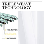 NICETOWN Draperies Curtains Panels, 2 Panels, 29 by 40, White, Blocking Out 50% Sunlight Window Treatment Curtains, Grommet Top Small Window Drapes for Bedroom
