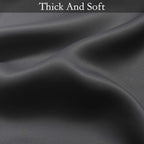 SimpleHome Ombre Black to Grey White Curtains for Living Room 52Wx96L