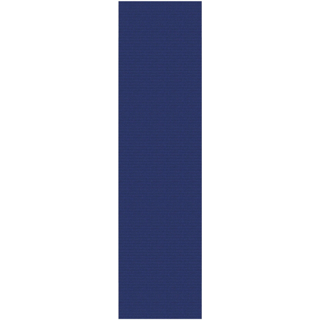 KOZYFLY Runners for Hallways 2.6x10 ft Washable Kitchen Runner Non Slip Rubber Backed Hallway Rugs Cotton Entryway Runner Rug Floor Carpet for Indoor Hall, Backdoor, Kitchen, Royal Blue/Navy