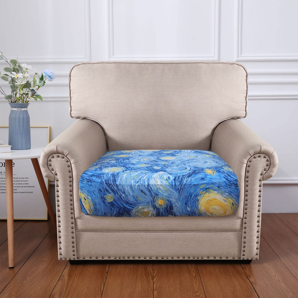 hyha Printed Couch Cushion Covers, Sofa Covers Washable for Cushion Couch