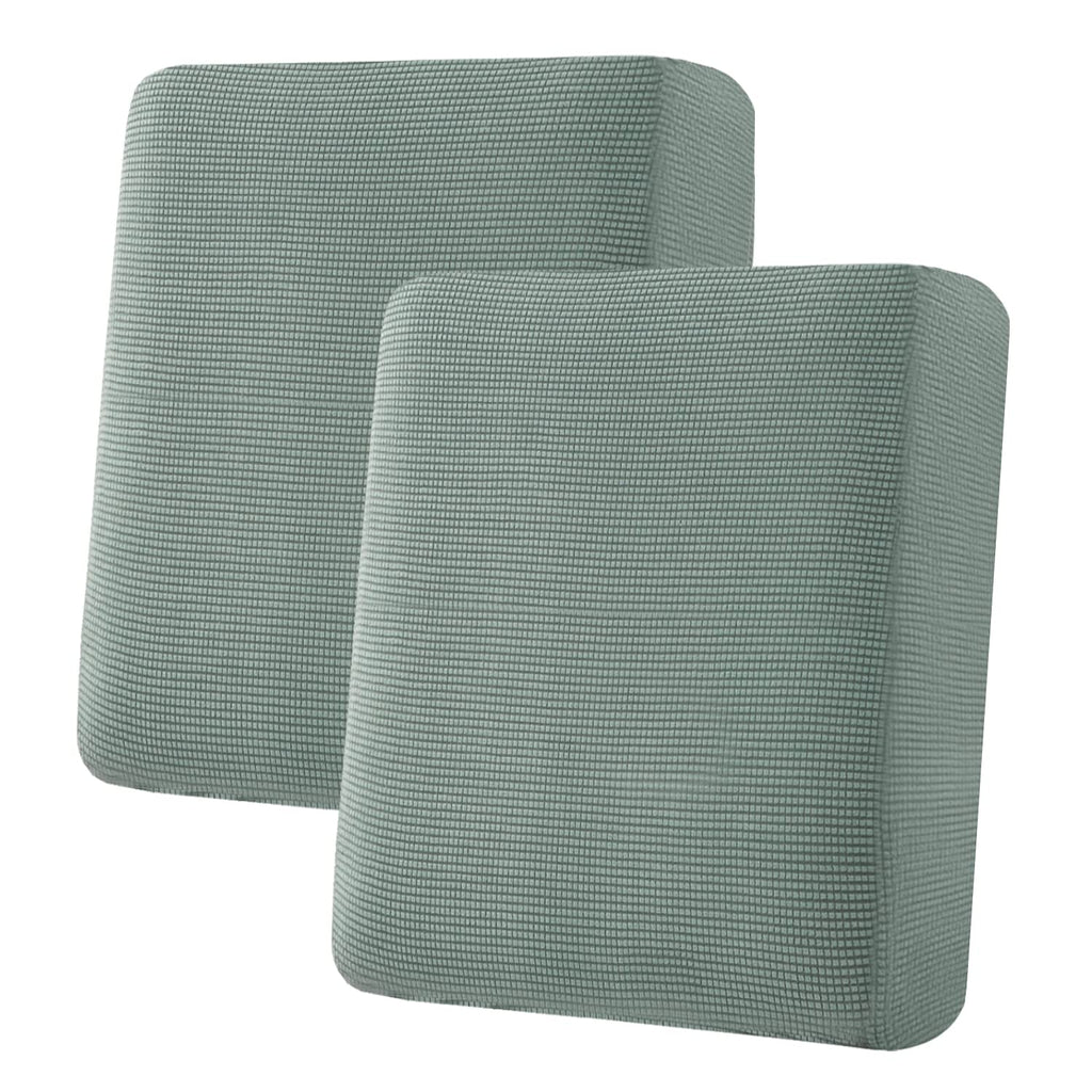 H.VERSAILTEX Super Stretch Stylish Cushions Covers/Furniture Cover Spandex Jacquard Small Checked Pattern Super Soft Slipcover Washable Individual