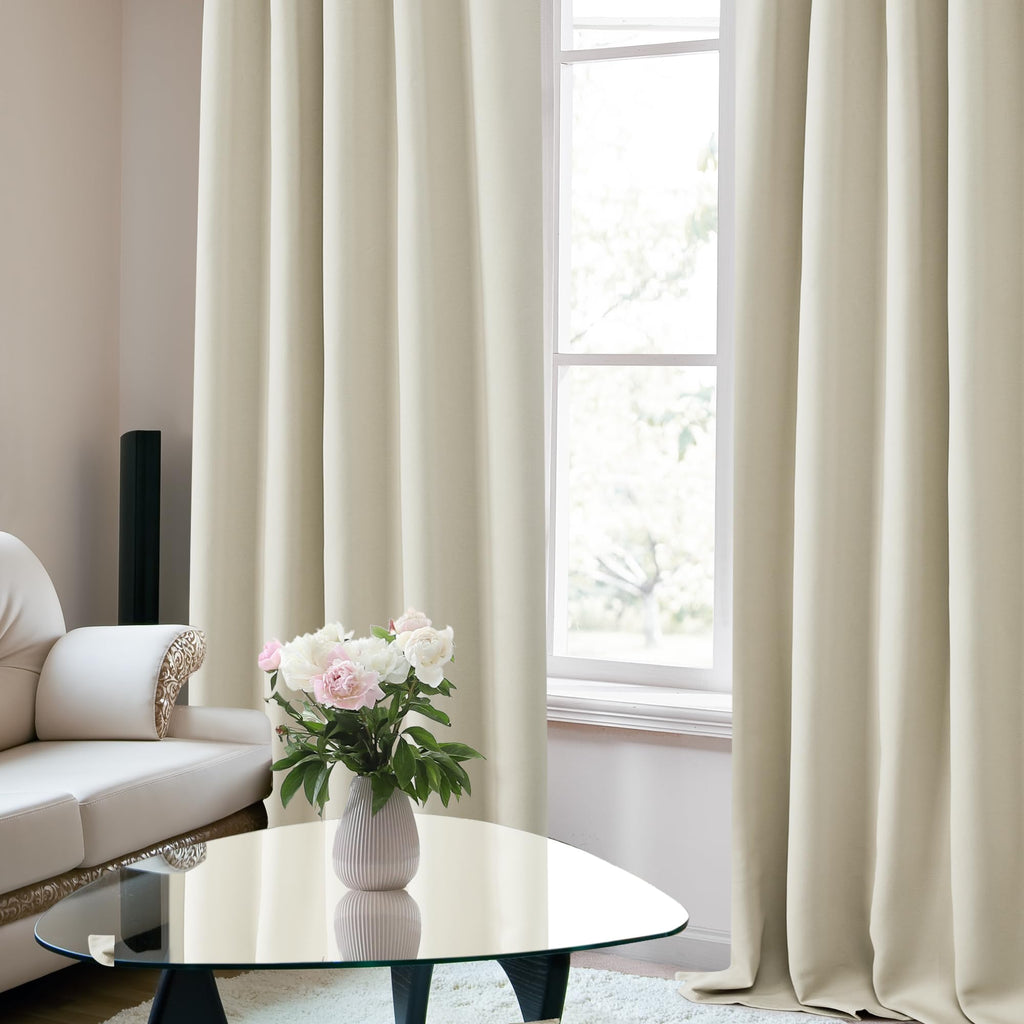 Deconovo Blackout Curtains for Bedroom, Living Room Curtains 72 Inches Long