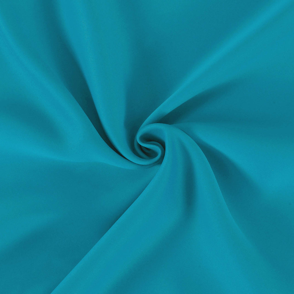 LEMOMO Teal Blackout Curtains 34 x 54 Inch Length/Set of 2 Curtain Panels/Thermal Insulated Room Darkening Blackout Curtains for Bedroom