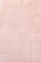 nuLOOM Jeni Blush Checkered Washable Area Rug, 5' x 8'