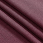 Nanspring Burgundy Linen Curtains for Living Room 105 Inches Long Light Filtering Semi Sheer Curtain Back Tab Vintage Boho Decor Elegant Luxury Drapes for Bedroom Dinner Room 52x105, 2 Panels