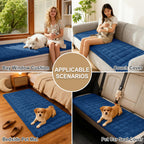hyha Couch Cover for Dogs, Washable Non Slip Plush Flannel Sofa Protector