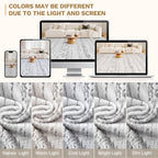 Nakagishi 7x9 Area Rug Living Room: Washable Boho Large Neutral Soft Farmhouse Modern Rugs Stain Resistant Moroccan Non-Slip Indoor Carpet for Bedroom Nursery Kids Office Dining Room- Dark Grey