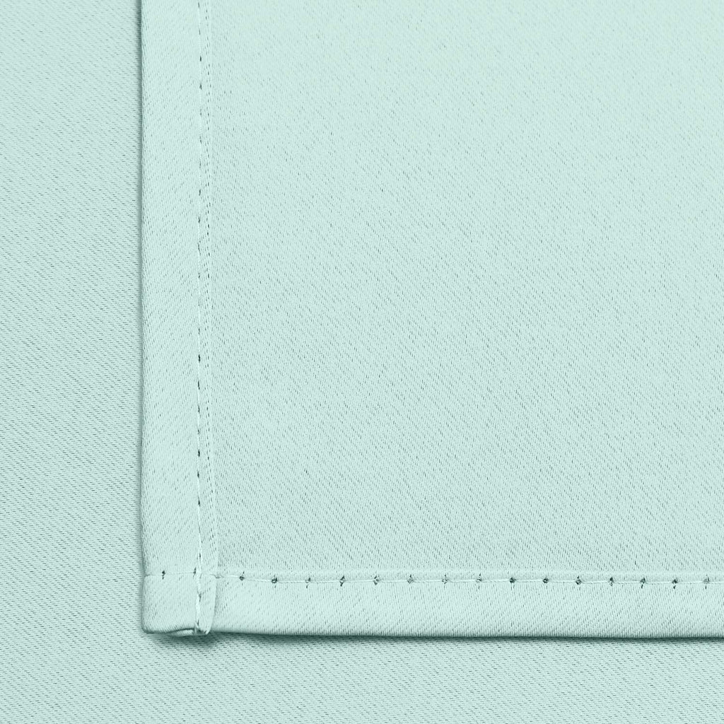 Yakamok Room Darkening Curtains 52x90 inch Length Aqua-Living Room