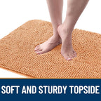 OLANLY Dog Door Mat for Muddy Paws 45x27, Super Absorbent Chenille Mud Mat